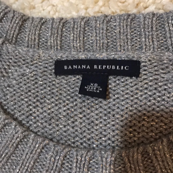 EUC Banana Republic Sparkly Sweater - Picture 2 of 3